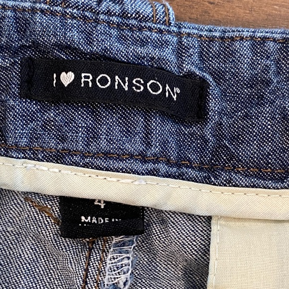 I Heart Ronson Wide Leg Jeans Size 4 - Picture 3 of 6